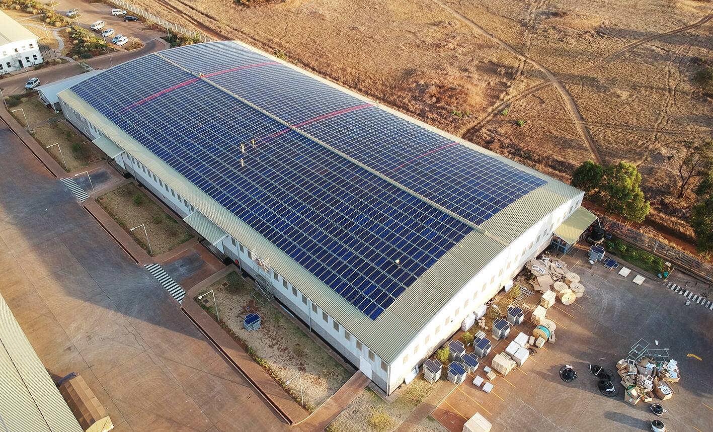 Energia solar para indústrias